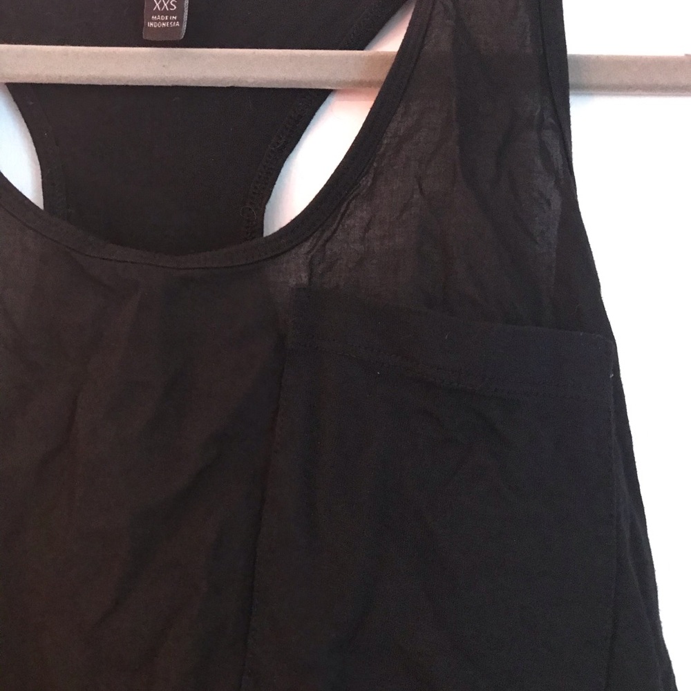 Racerback tank top